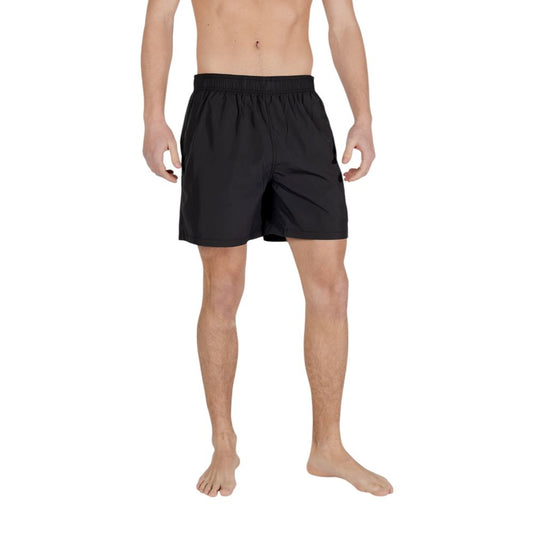 Armani Exchange zwemshort van zwart polyester