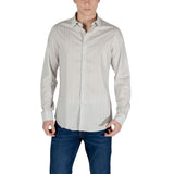 Chemise en coton crème Armani Exchange