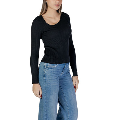 Vila Clothes Black Viscose Sportswear
