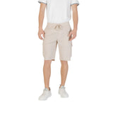 Short Bermuda en polyester beige Hugo Boss
