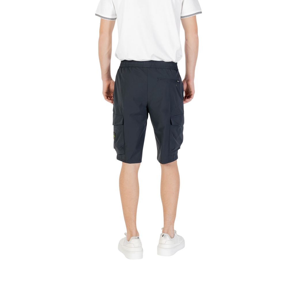 Short Bermuda en polyester bleu Hugo Boss