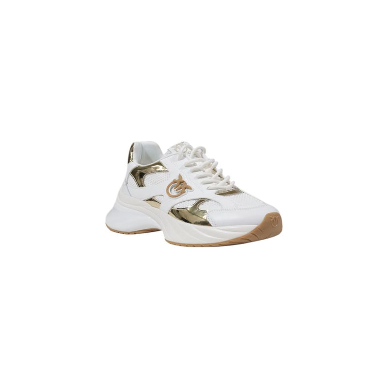PINKO ARIEL 15 Sneakers en Cuir Blanc pour Femmes
