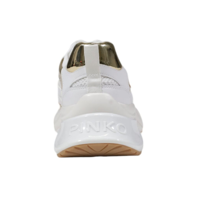 PINKO ARIEL 15 Sneakers en Cuir Blanc pour Femmes
