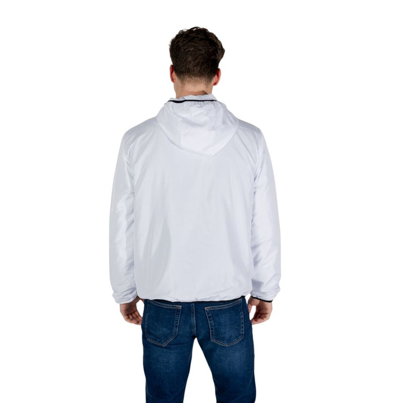 EA7 Emporio Armani Witte Polyester Jassen &amp; Mantels