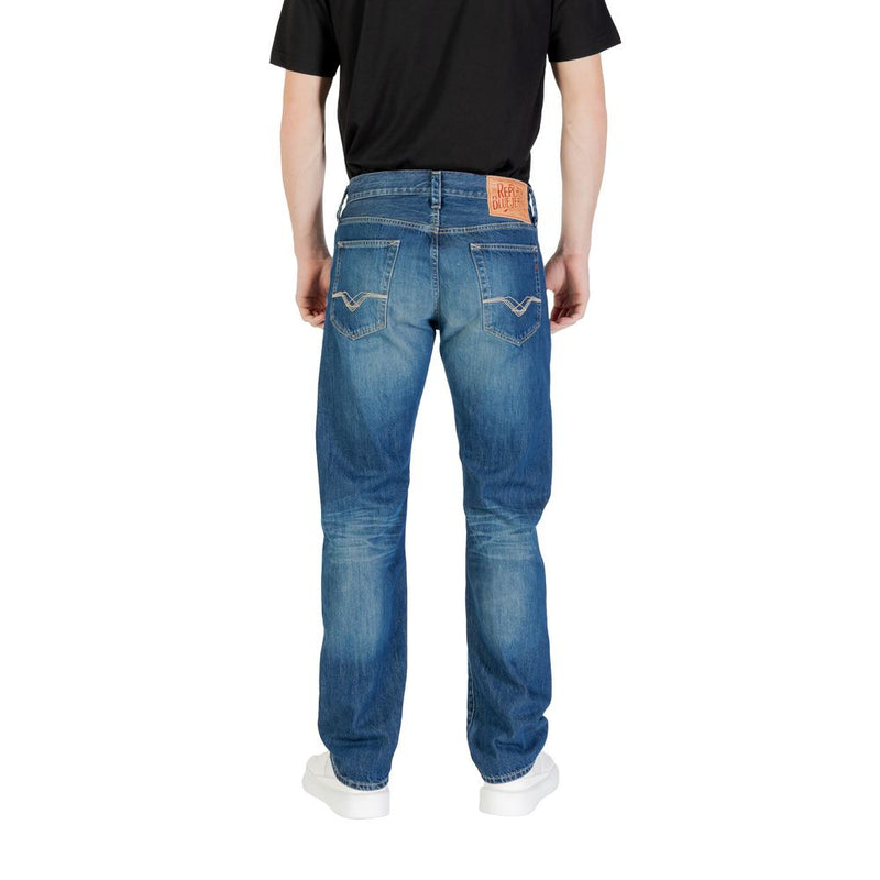 Replay M1039R.000.814 836 Jeans Relaxed Fit en Coton Bleu