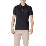 Polo Shirt Replay M3011.000.22696M Noir en Coton pour Homme