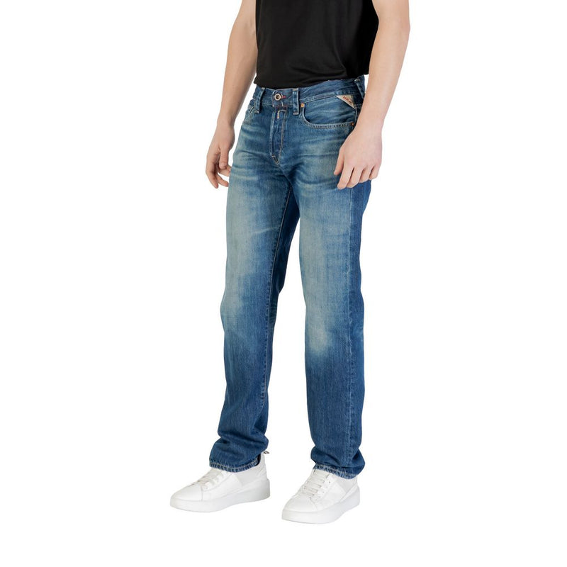 Replay M1039R.000.814 836 Jeans Relaxed Fit en Coton Bleu