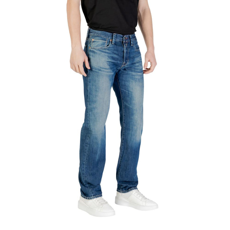 Replay M1039R.000.814 836 Jeans Relaxed Fit en Coton Bleu