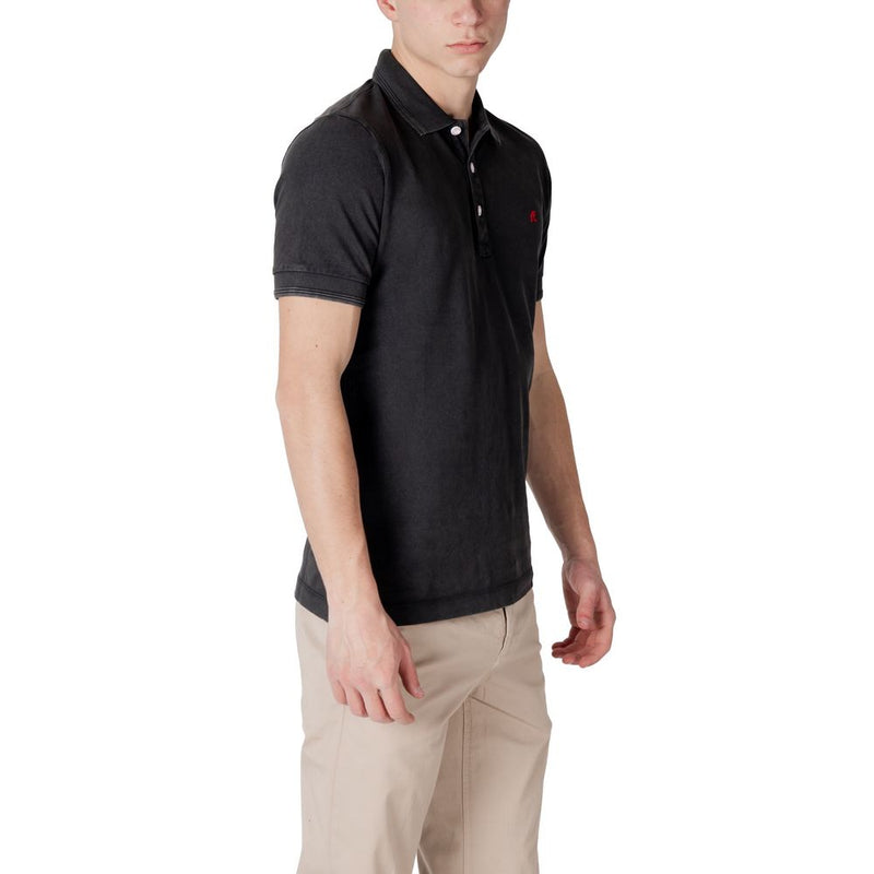 Polo Shirt Replay M3011.000.22696M Noir en Coton pour Homme
