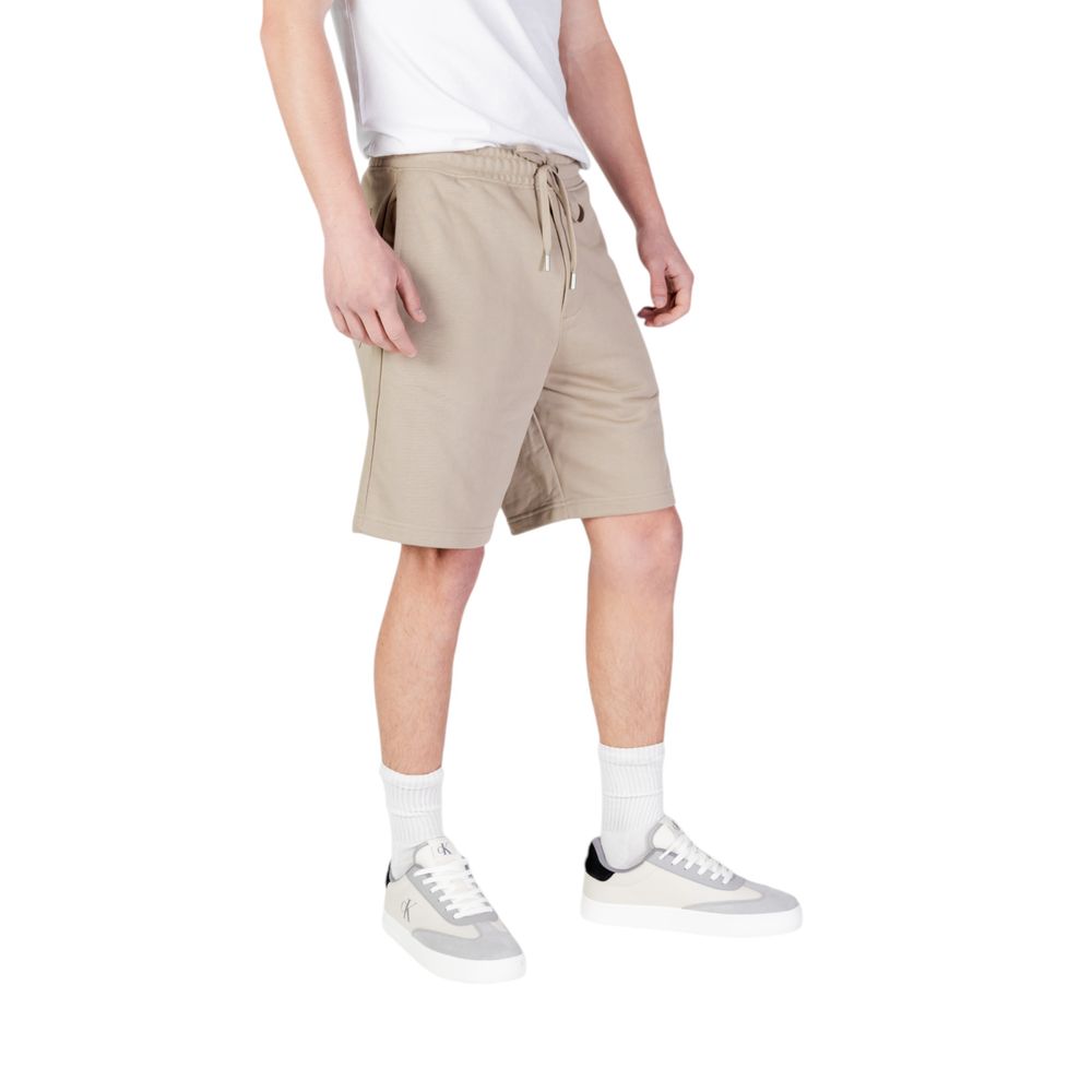 Replay Beige Cotton Bermuda M9032.000.23802