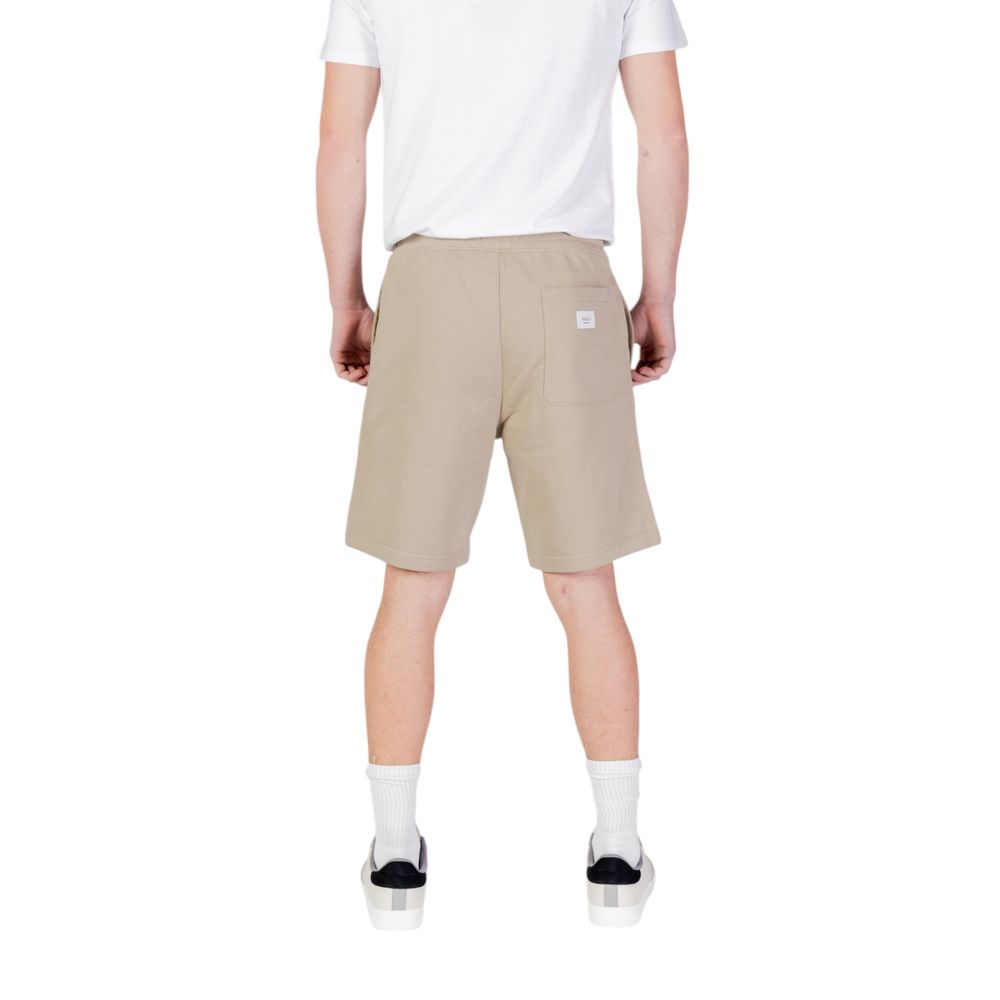 Replay Beige Cotton Bermuda M9032.000.23802