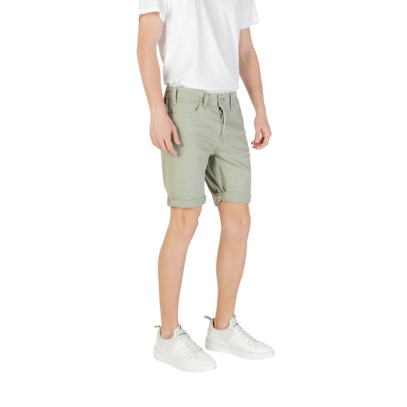 Replay Green Cotton Bermuda MA981Y.000.8488780