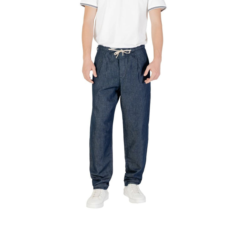 Replay Blauwe Katoenen Broek