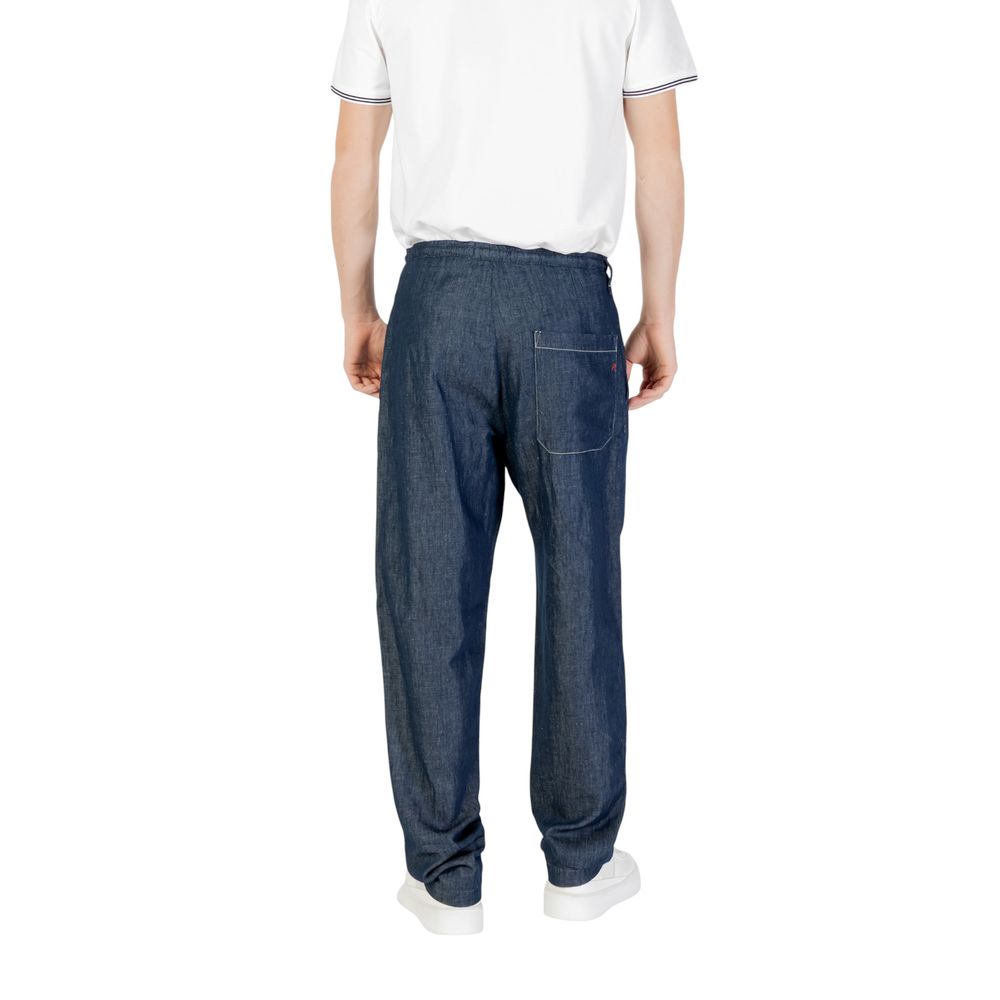 Pantalon en coton bleu Replay M9014.000.870 830 pour homme