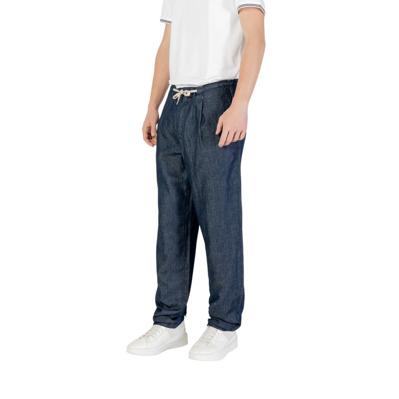 Replay Blauwe Katoenen Broek