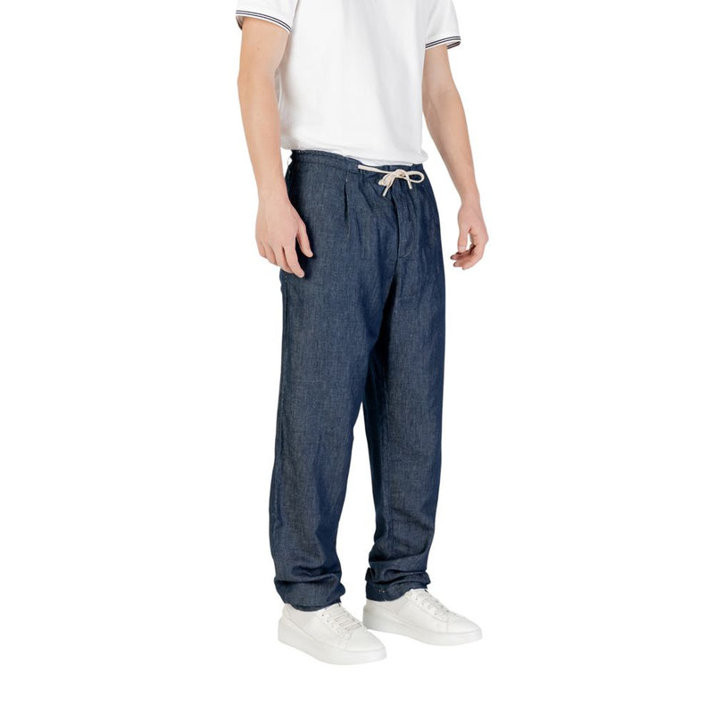 Replay Blauwe Katoenen Broek