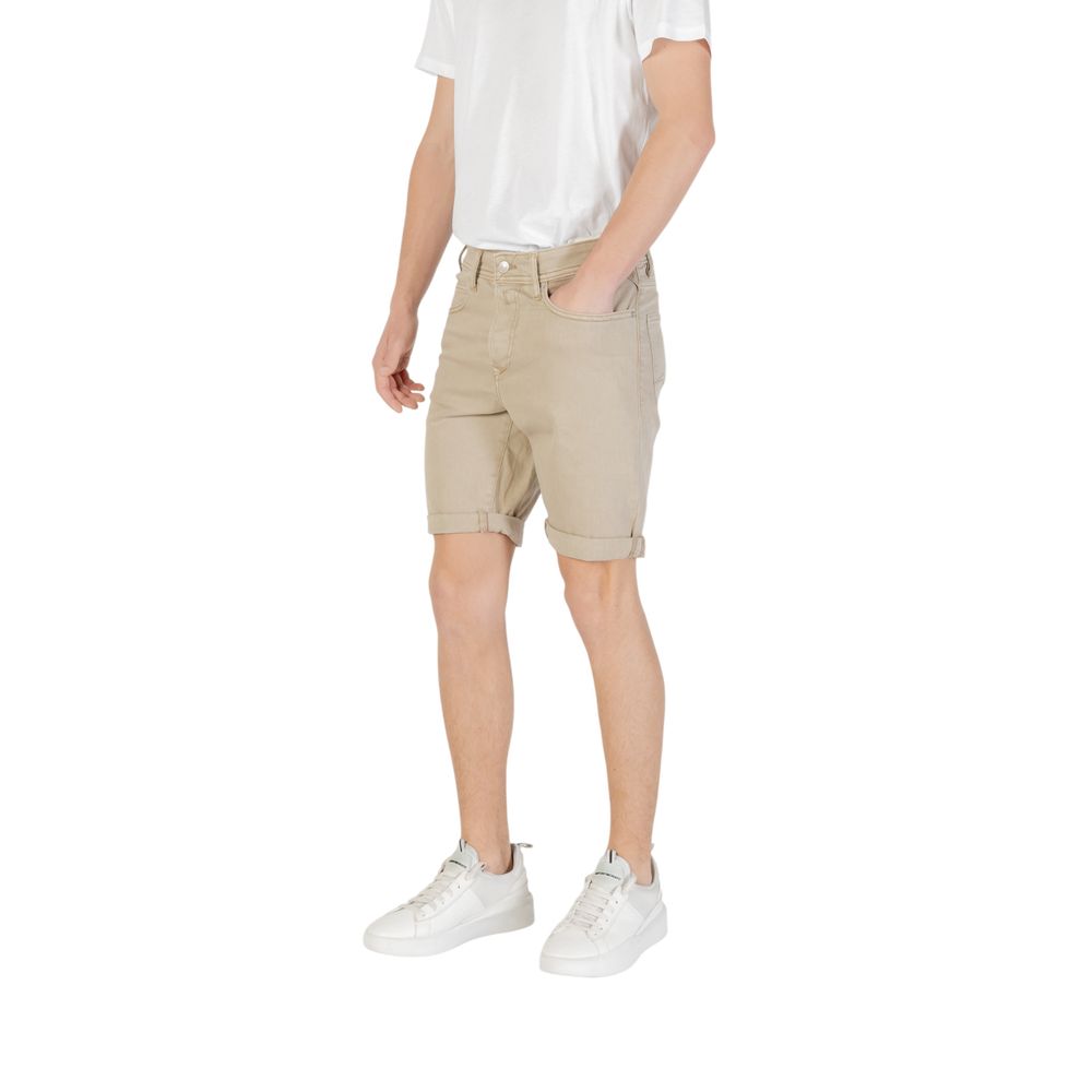 Replay Green Cotton Bermuda - Confort et Style pour l'Été