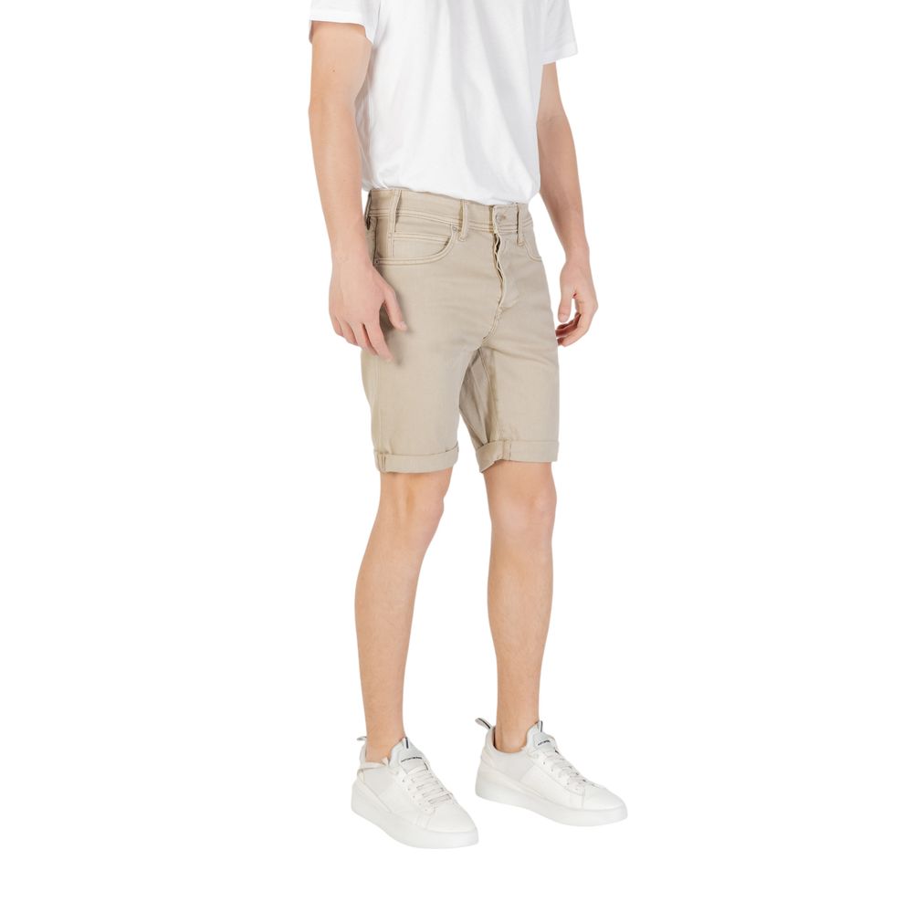 Replay Green Cotton Bermuda - Confort et Style pour l'Été
