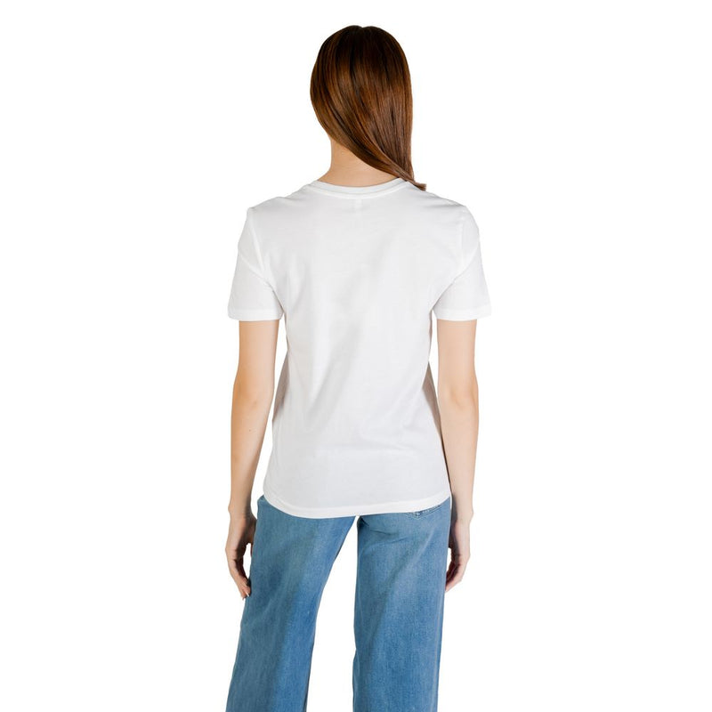 Only Onlemma Life Reg S/S Lady Top - T-shirt en coton bio bleu