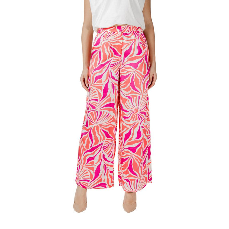Only Multicolor Recycled Polyester Onlpaula Loose Pant
