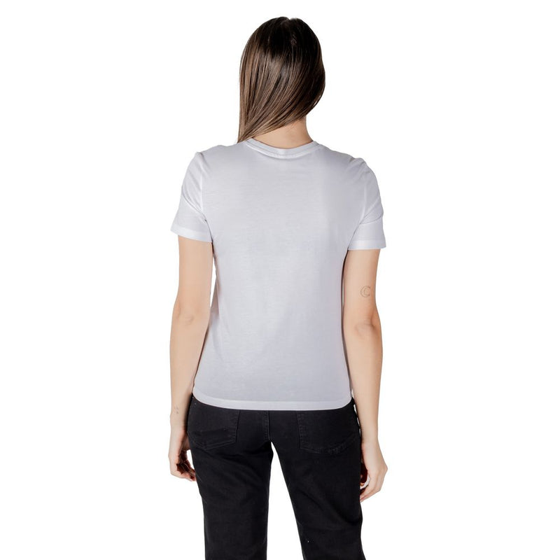 Only White Organic Cotton T-Shirt - Onlemma Life Reg S/S Lady Top