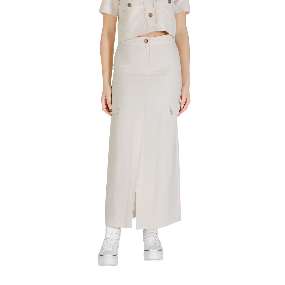 Jacqueline De Yong JDYLuna Bicolor Viscose Maxi Skirt