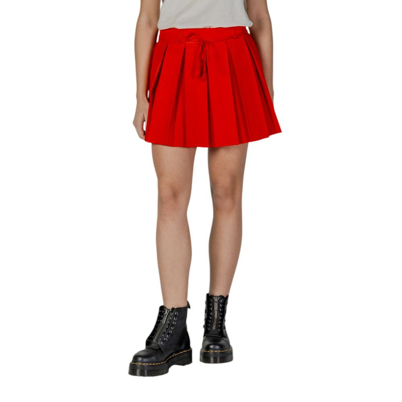 Only Onlmarine Life Mw String Pleat Tlr Mini Skirt - Chic & Eco-Friendly