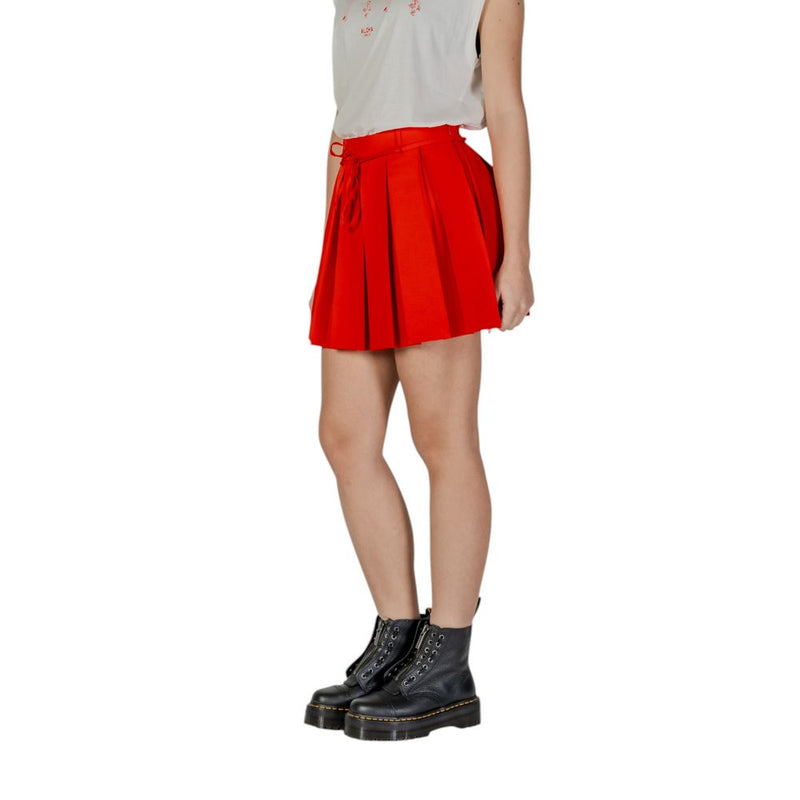 Only Onlmarine Life Mw String Pleat Tlr Mini Skirt - Chic & Eco-Friendly