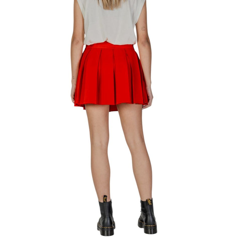 Only Onlmarine Life Mw String Pleat Tlr Mini Skirt - Chic & Eco-Friendly