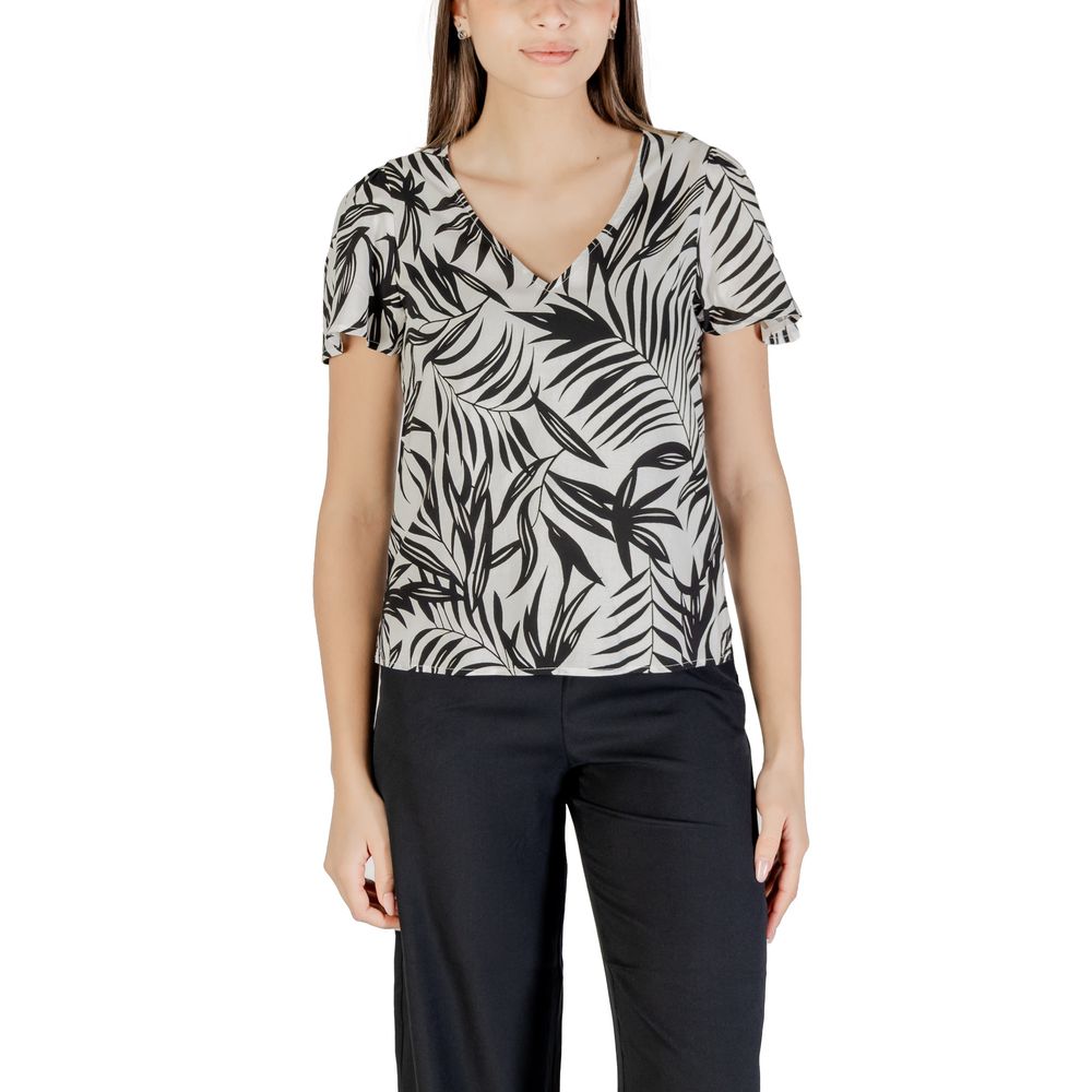 Vero Moda Vmeasy Joy White Viscose Blouse for Women