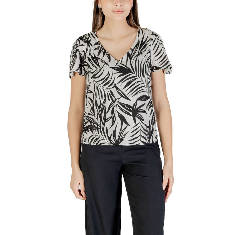 Vero Moda Vmeasy Joy White Viscose Blouse for Women