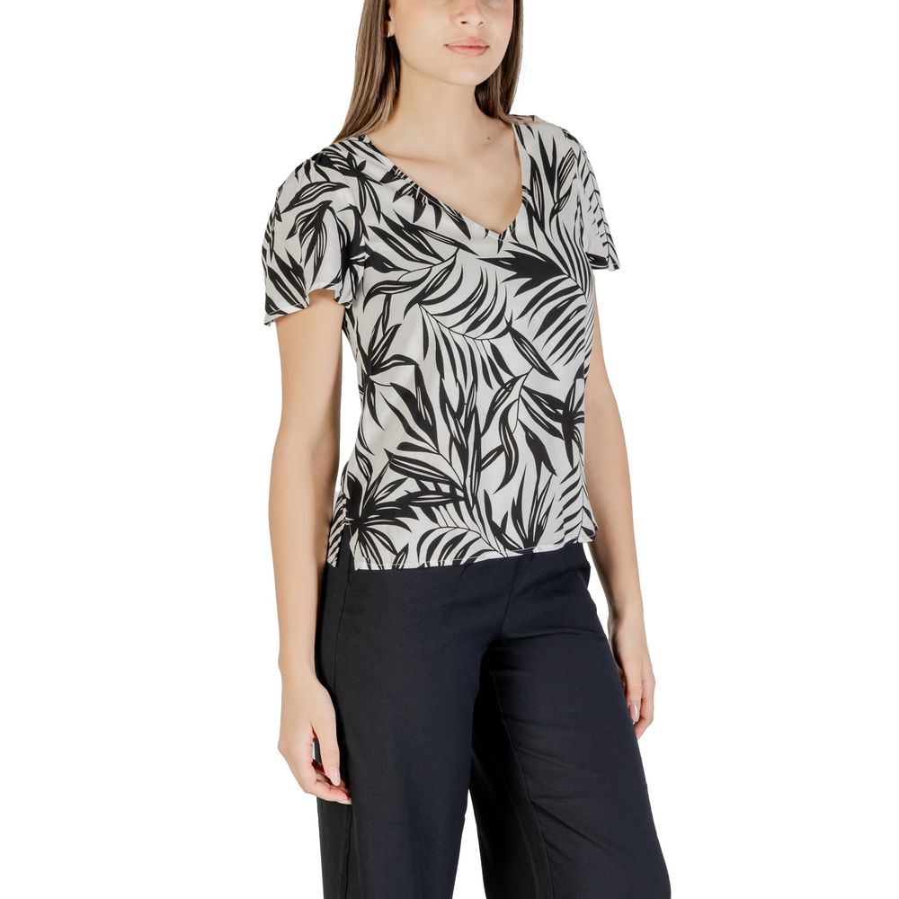 Vero Moda Vmeasy Joy White Viscose Blouse for Women