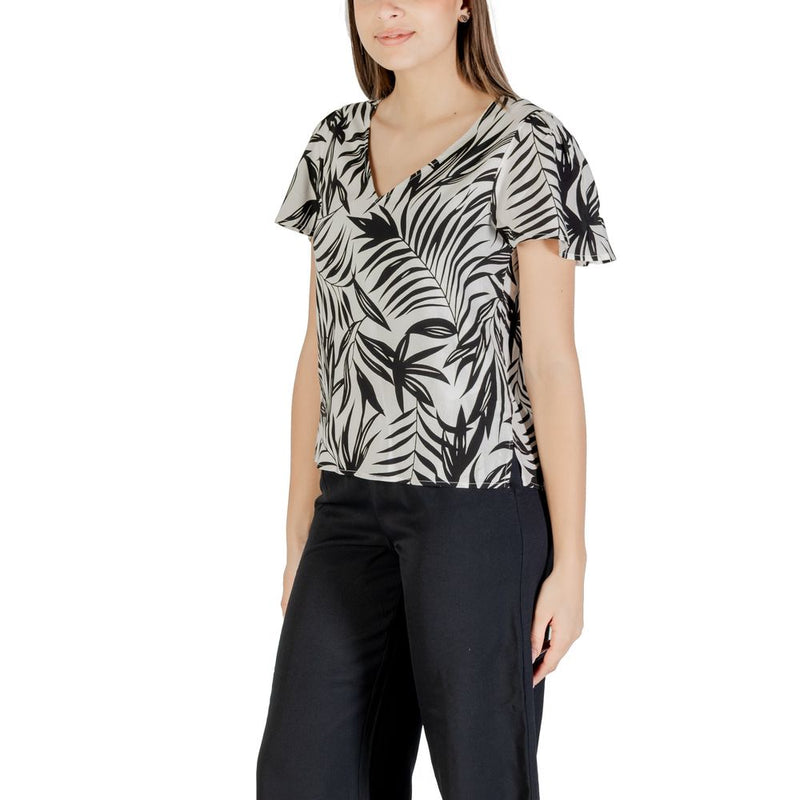 Vero Moda Vmeasy Joy White Viscose Blouse for Women