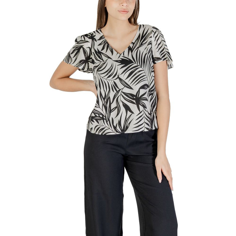 Vero Moda Vmeasy Joy White Viscose Blouse for Women