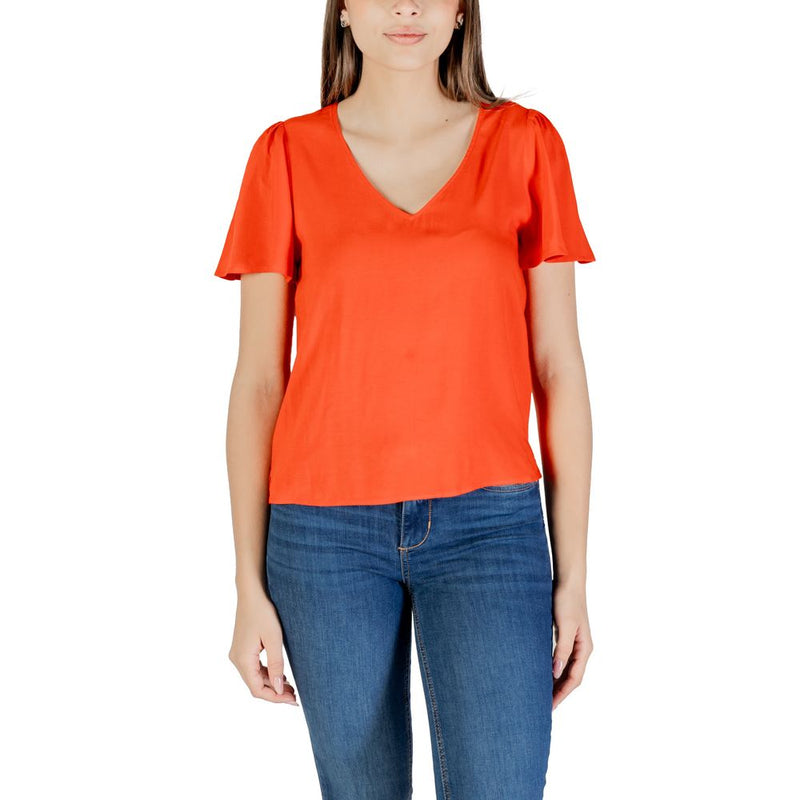 Vero Moda Vmeasy Joy Blouse Rouge en Viscose pour Femme