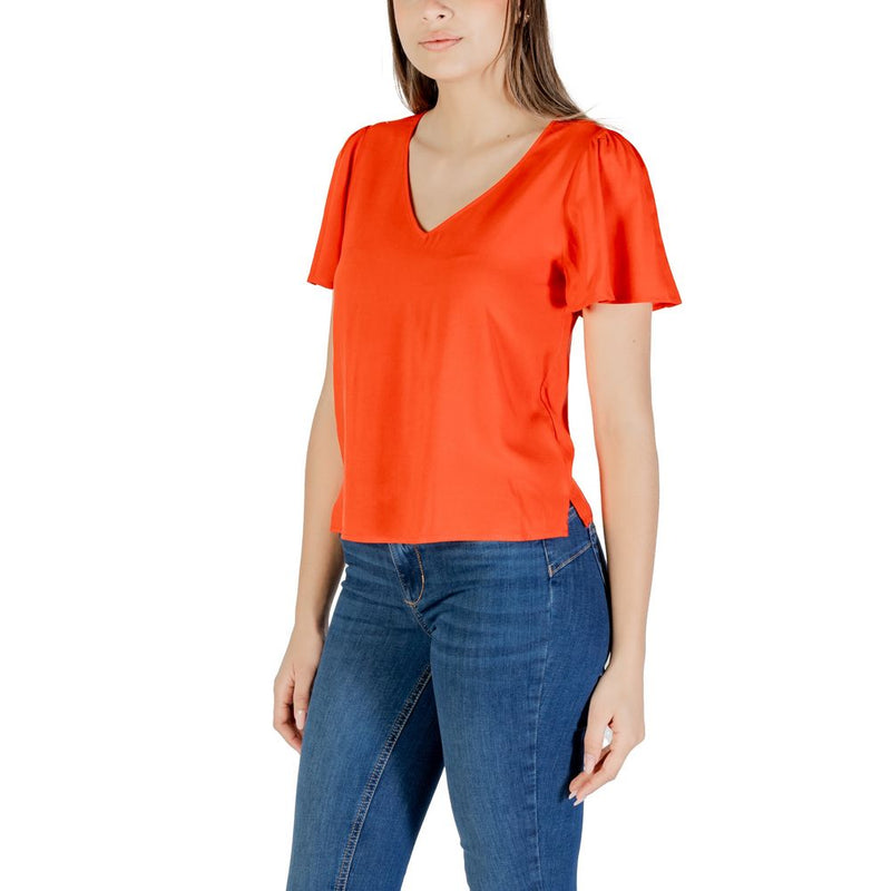 Vero Moda Vmeasy Joy Blouse Rouge en Viscose pour Femme