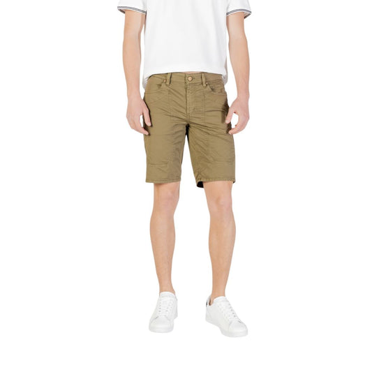 Short Bermuda en coton vert de Jeckerson