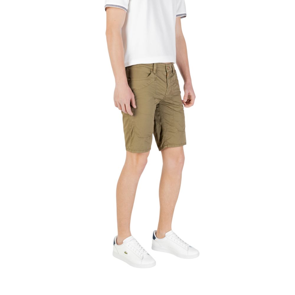 Short Bermuda en coton vert de Jeckerson