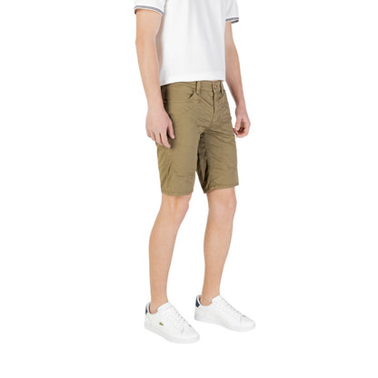 Short Bermuda en coton vert de Jeckerson
