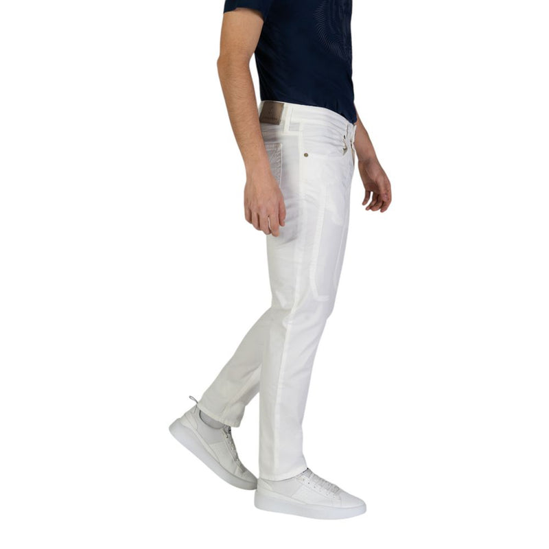 Jeckerson witte katoenen skinny broek