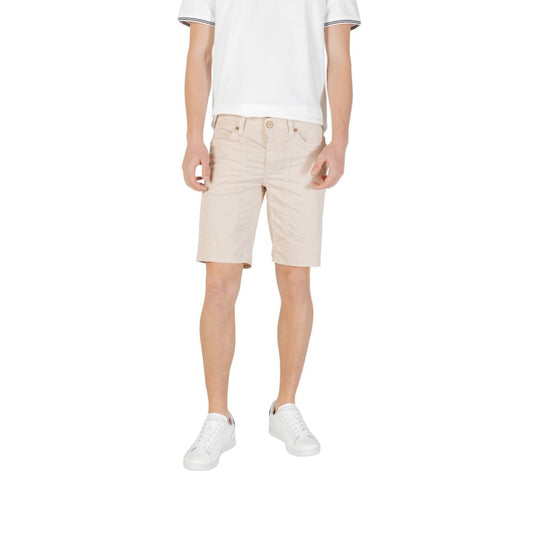 Short Bermuda en coton beige de Jeckerson