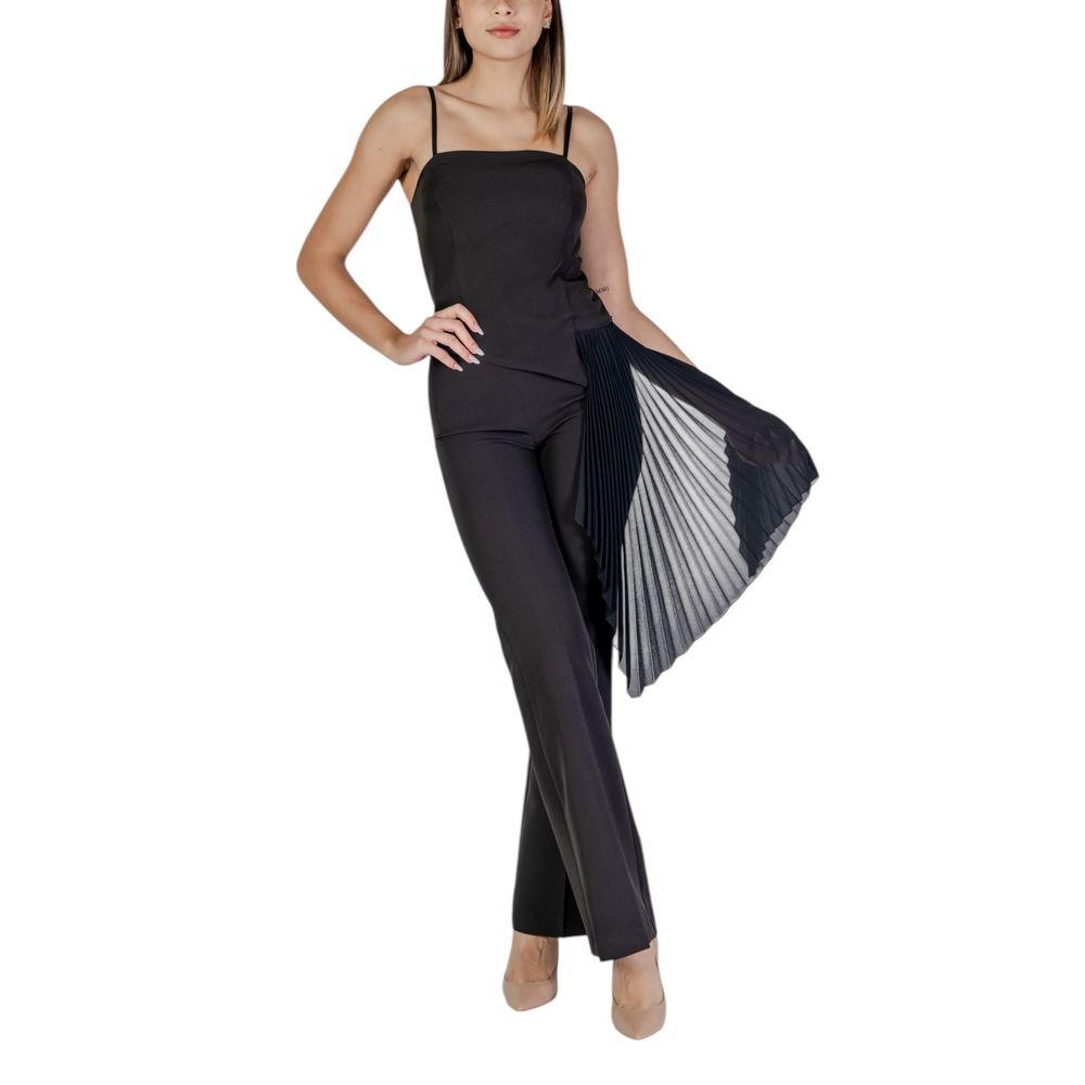 Rinascimento Black Polyester Jumpsuit - CFC0122471003