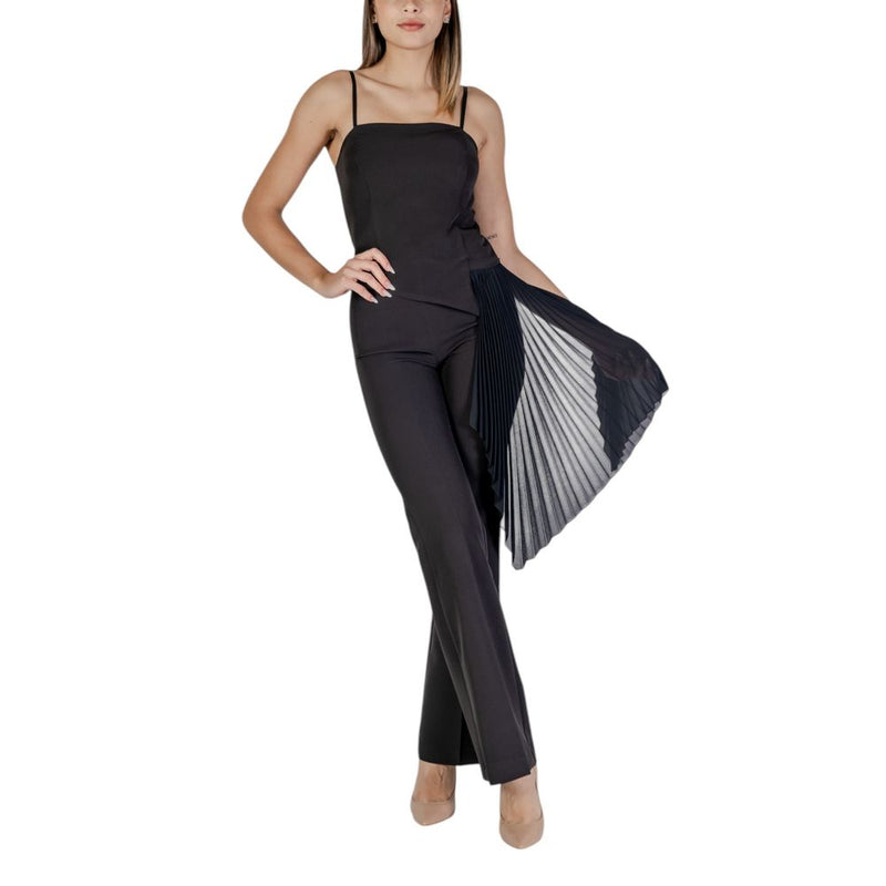 Rinascimento Black Polyester Jumpsuit - CFC0122471003