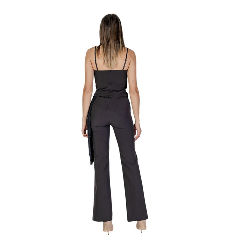 Rinascimento Black Polyester Jumpsuit - CFC0122471003