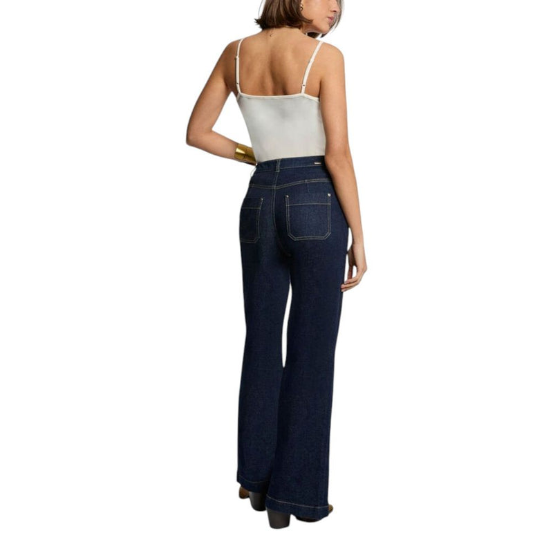 Morgan De Toi Top en Coton Crème pour Femmes
