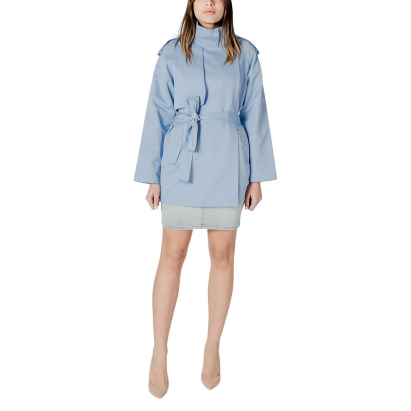 Morgan De Toi Parka en Coton Bleu pour Femmes - Élégante et Durable