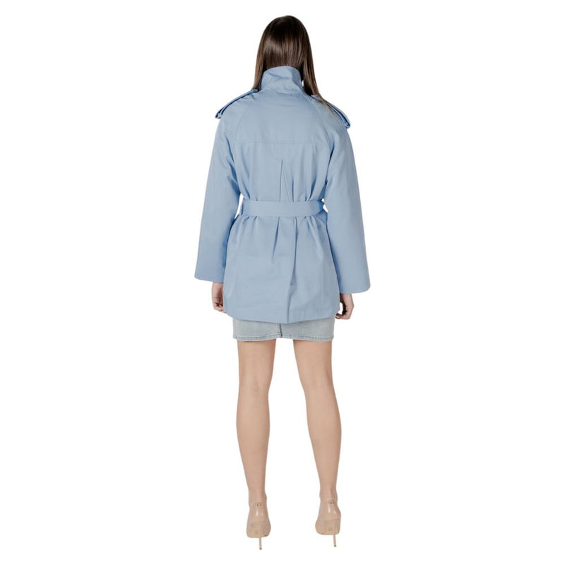 Morgan De Toi Parka en Coton Bleu pour Femmes - Élégante et Durable