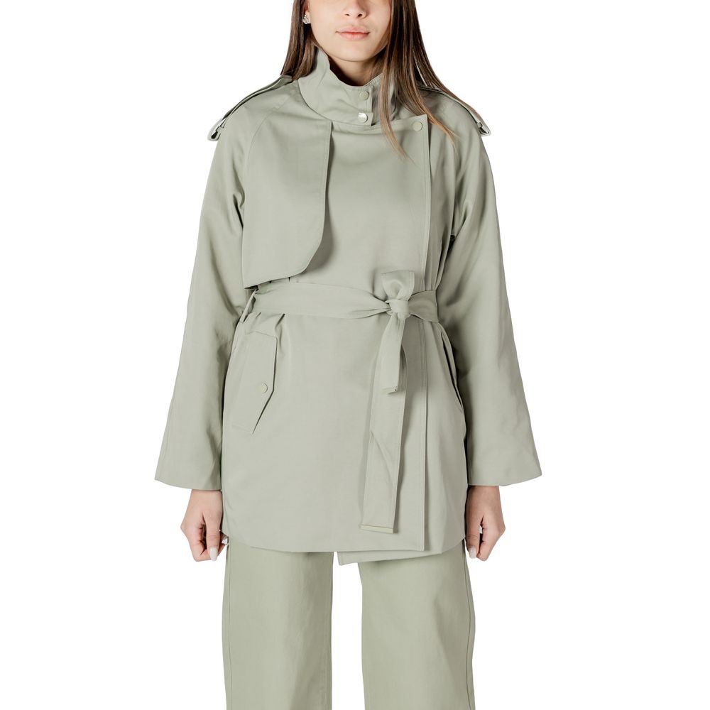 Morgan De Toi Green Cotton Parka