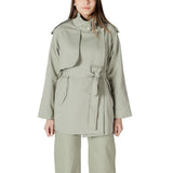 Morgan De Toi Parka Verte en Coton pour Femmes - Élégante et Durable
