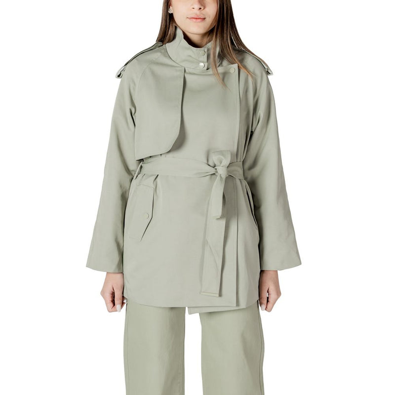 Morgan De Toi Parka Verte en Coton pour Femmes - Élégante et Durable